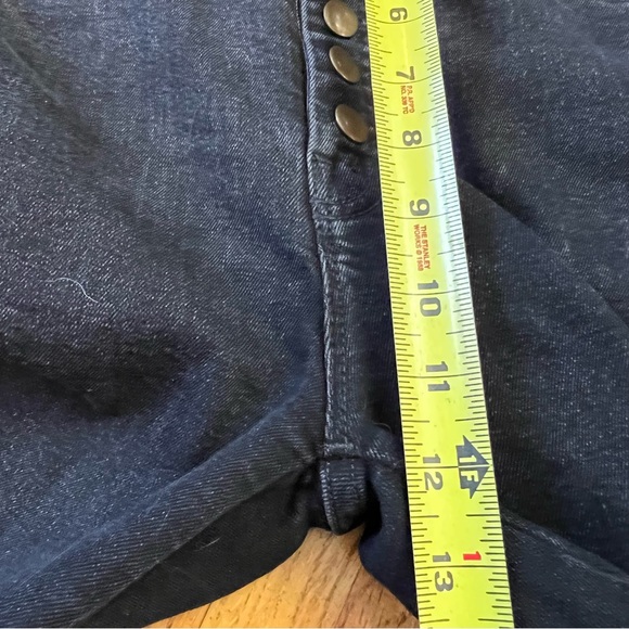 MOTHER Sz 26 The Swooner Exposed Snap Ankle Wrong Side Of The Tracks Black. - Picture 12 of 12